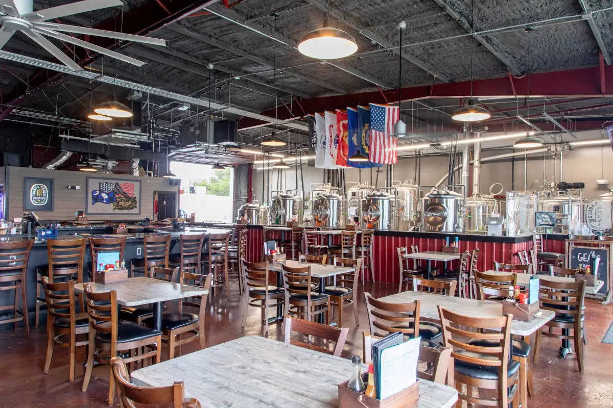 Stones Throw Brewing taproom
